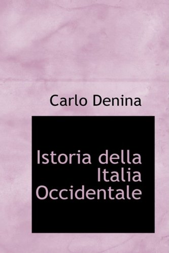 Istoria Della Italia Occidentale Politics & History