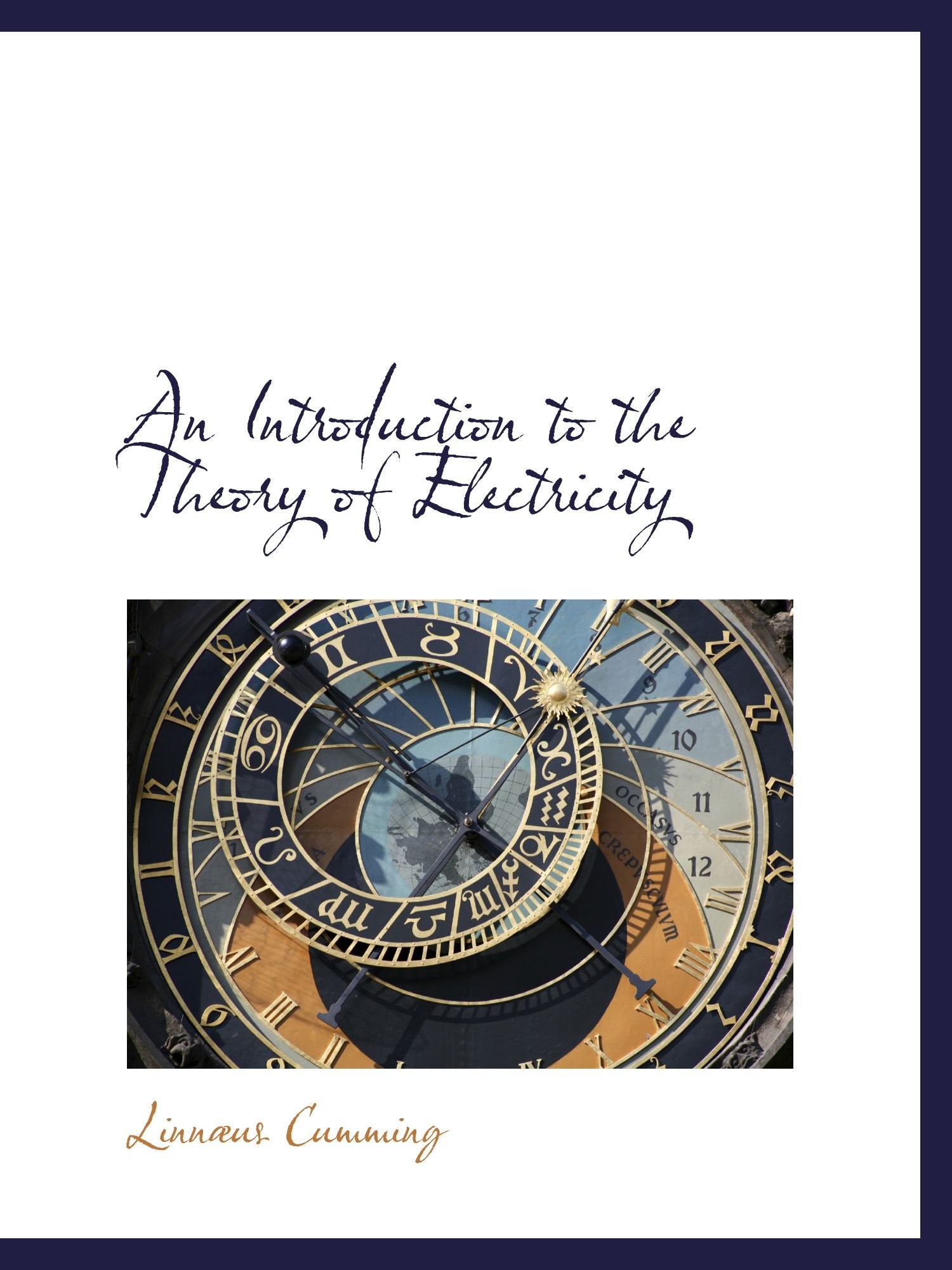 An Introduction to the Theory of Electricity Business & Technology