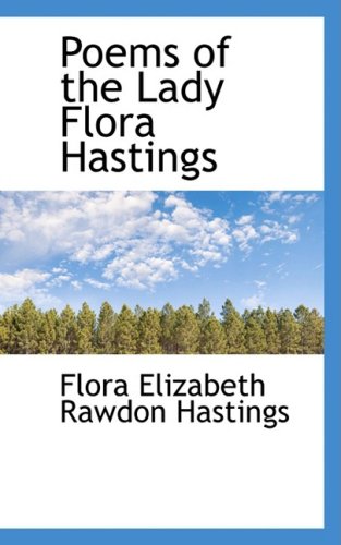 Poems of the Lady Flora Hastings Film, Art & Culture