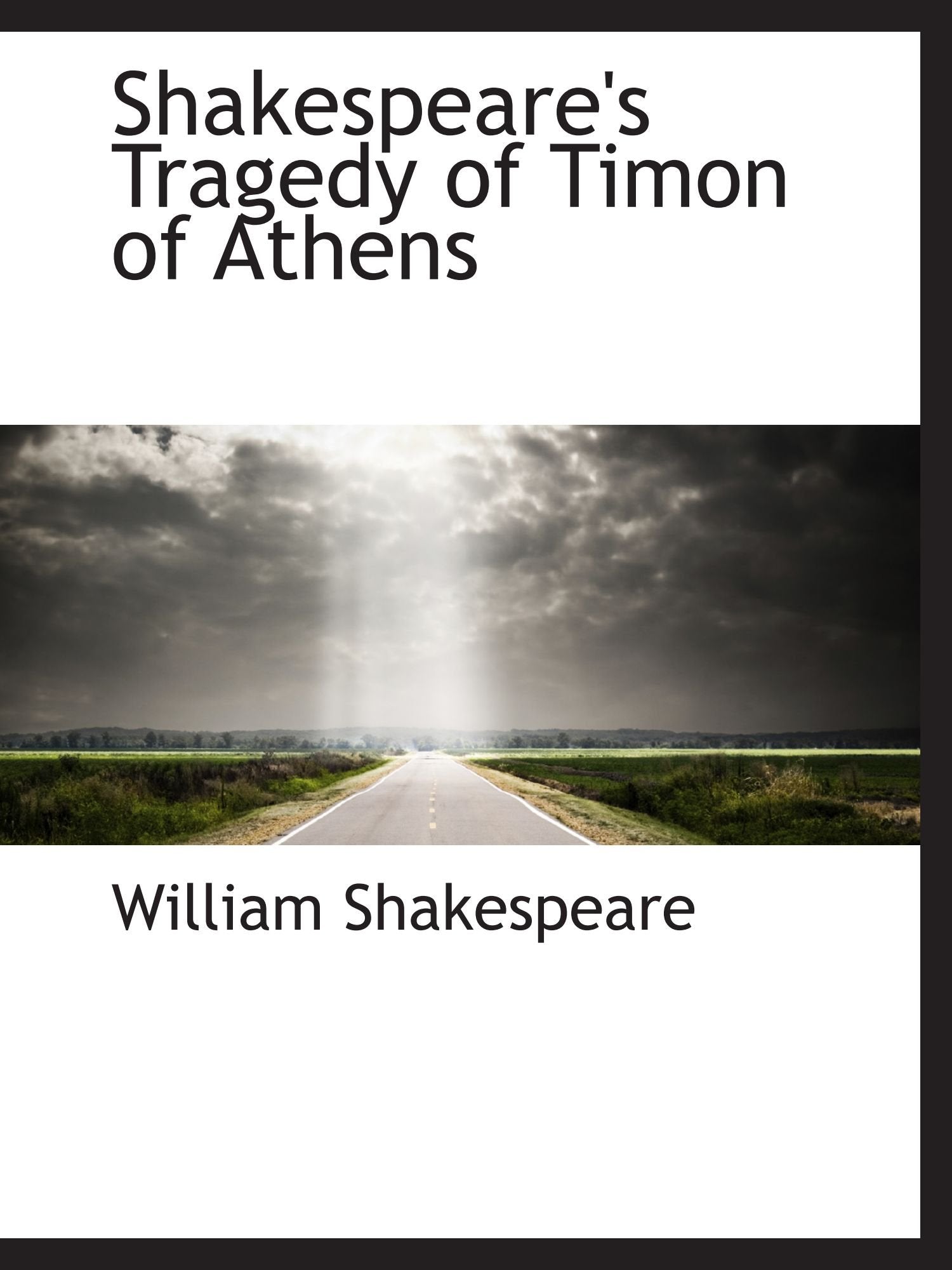 Shakespeare's Tragedy of Timon of Athens Books