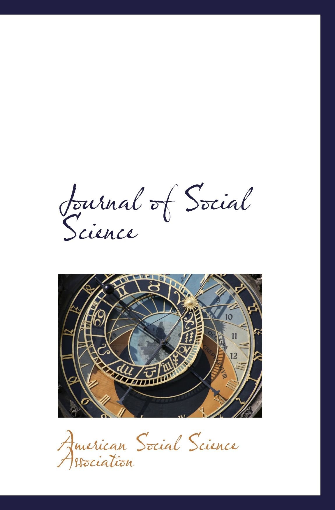 Journal of Social Science Politics & History