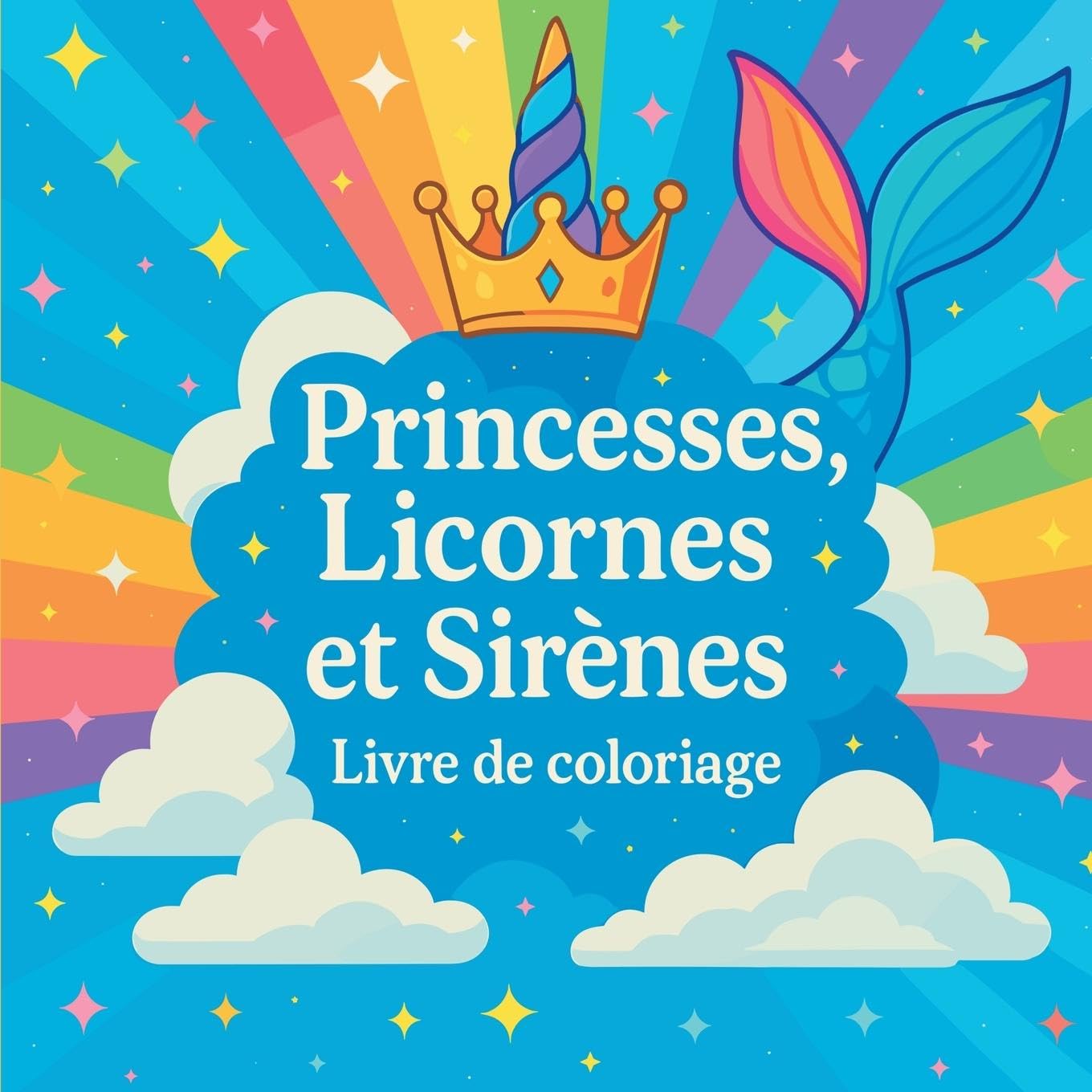 Princesses, Licornes et Sirènes - Livre de coloriage Tiptoi & Games