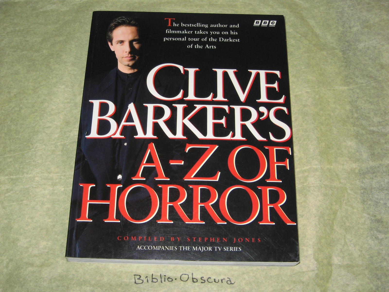 Clive Barker's A to Z of Horror book