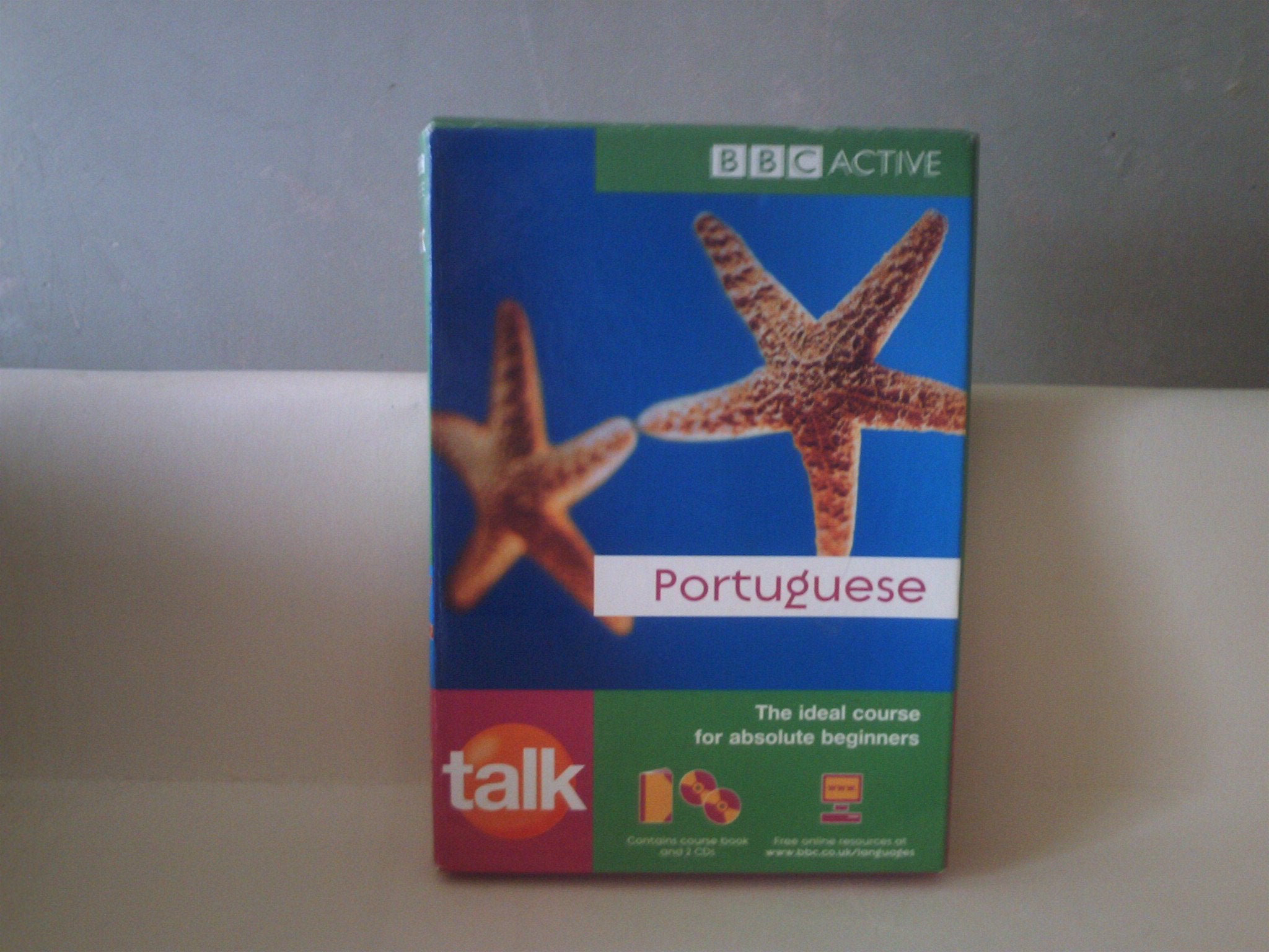 TALK PORTUGUESE BOOK & CDS (NEW EDITION) Foreign Languages ​​& Dictionaries