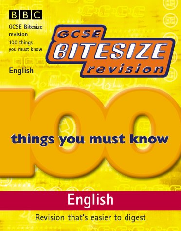 GCSE Bitesize Revision: 100 Things You Must Know - English Professional & Reference Books