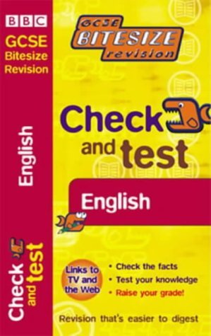 Check and Test English (GCSE Bitesize Revision S.) Professional & Reference Books