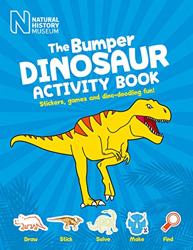 The Bumper Dinosaur Activity Book: Stickers, Games and Dino-Doodling Fun! Tiptoi & Games