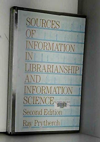 Sources of Information in Librarianship and Information Science book
