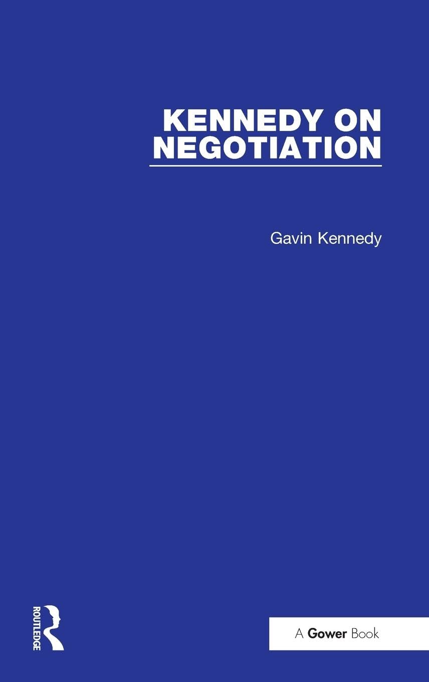 Product Image: Kennedy on Negotiation