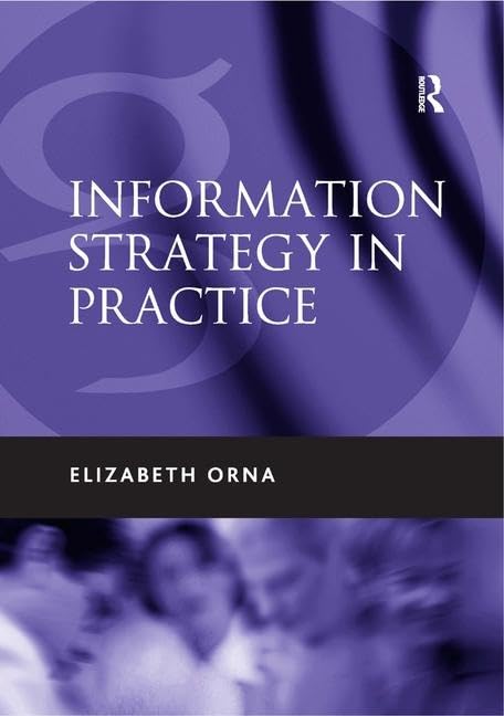 Product Image: Orna, E: Information Strategy in Practice