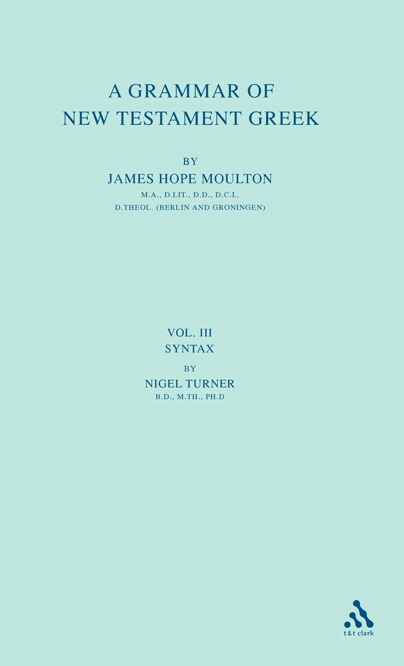 A Grammar of New Testament Greek Foreign Languages ​​& Dictionaries