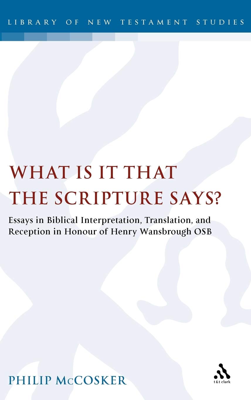 Product Image: What Is It That the Scripture Says?
