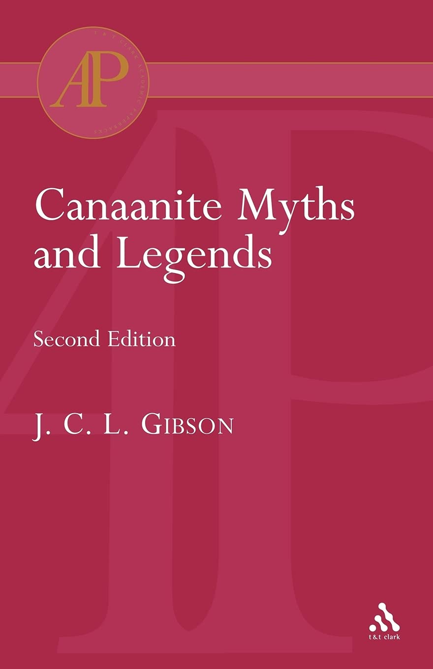 Canaanite Myths and Legends Religion & Esotericism