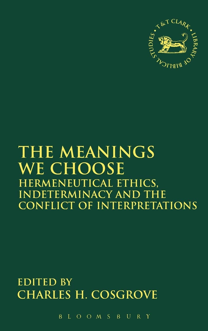The Meanings We Choose Religion & Esotericism