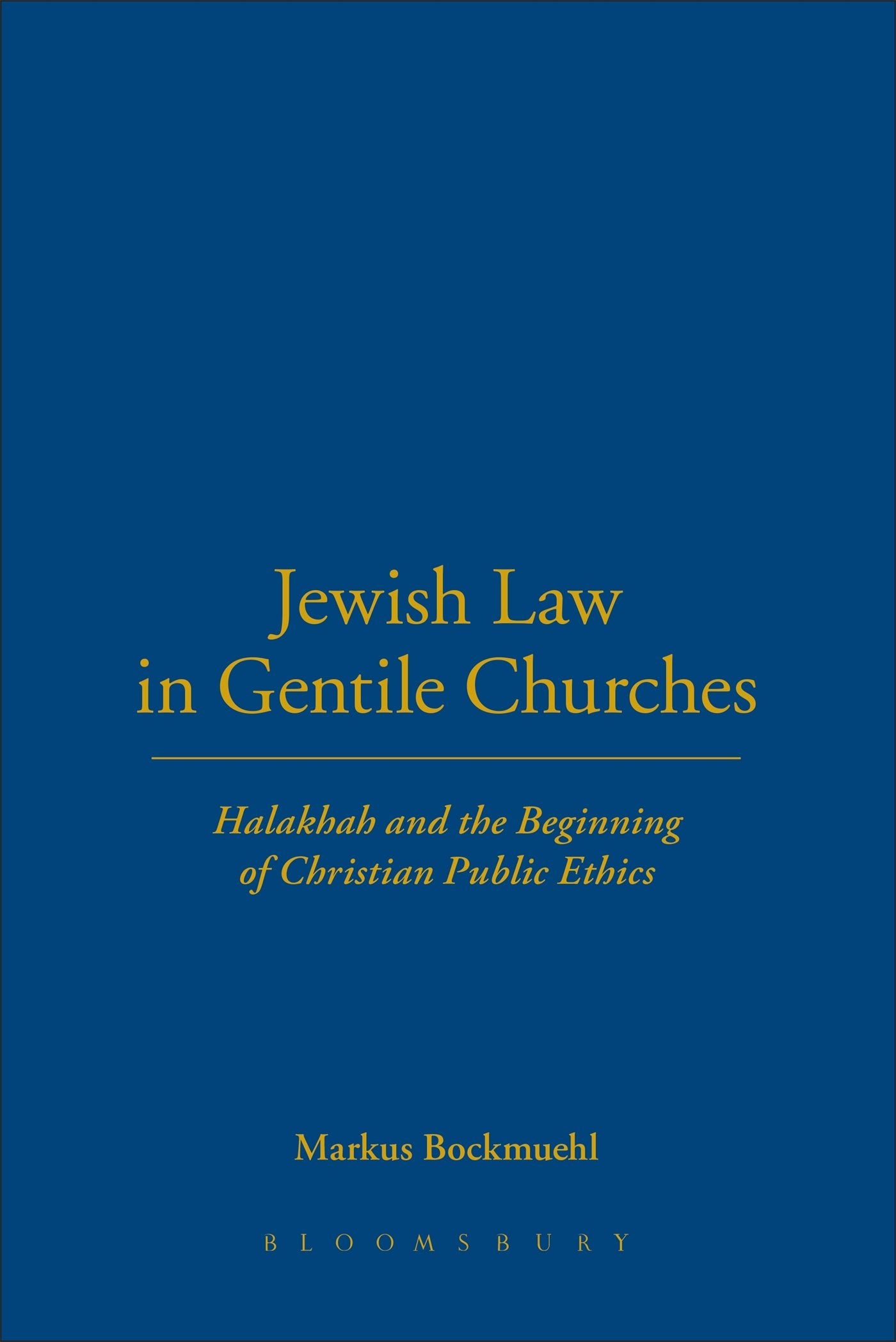 Jewish Law in Gentile Churches Philosophy