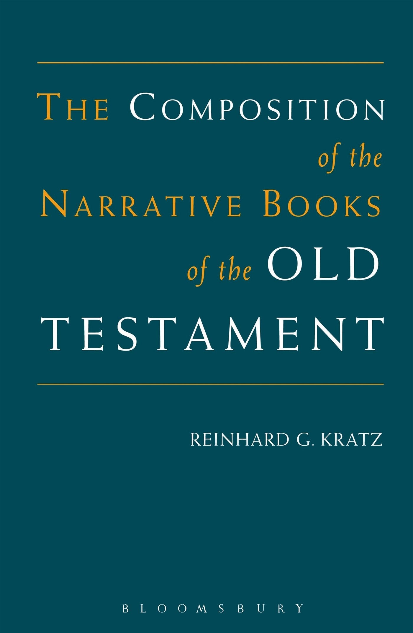 Composition of the Narrative Books of the Old Testament Religion & Esotericism