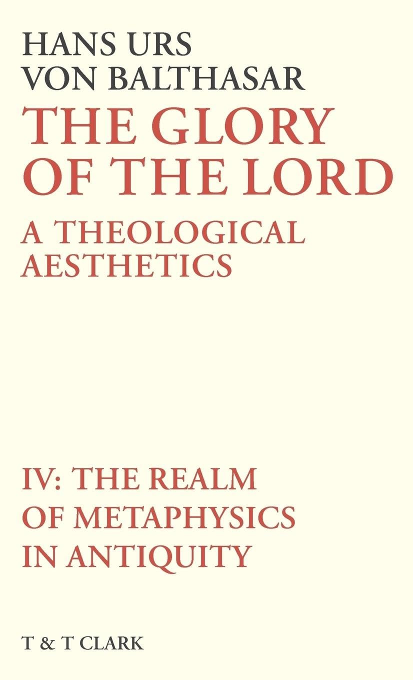 Glory of the Lord Vol 4 Philosophy