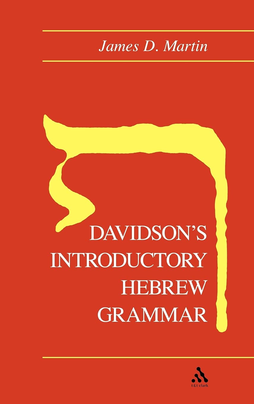 Product Image: Davidson's Introductory Hebrew Grammar