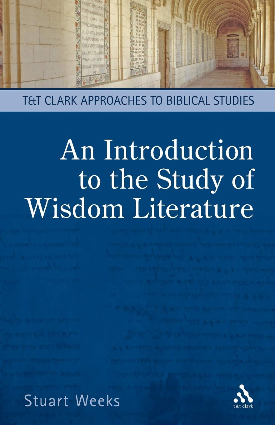 An Introduction to the Study of Wisdom Literature Film, Art & Culture