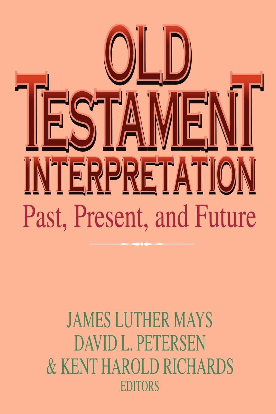 Product Image: Old Testament Interpretation