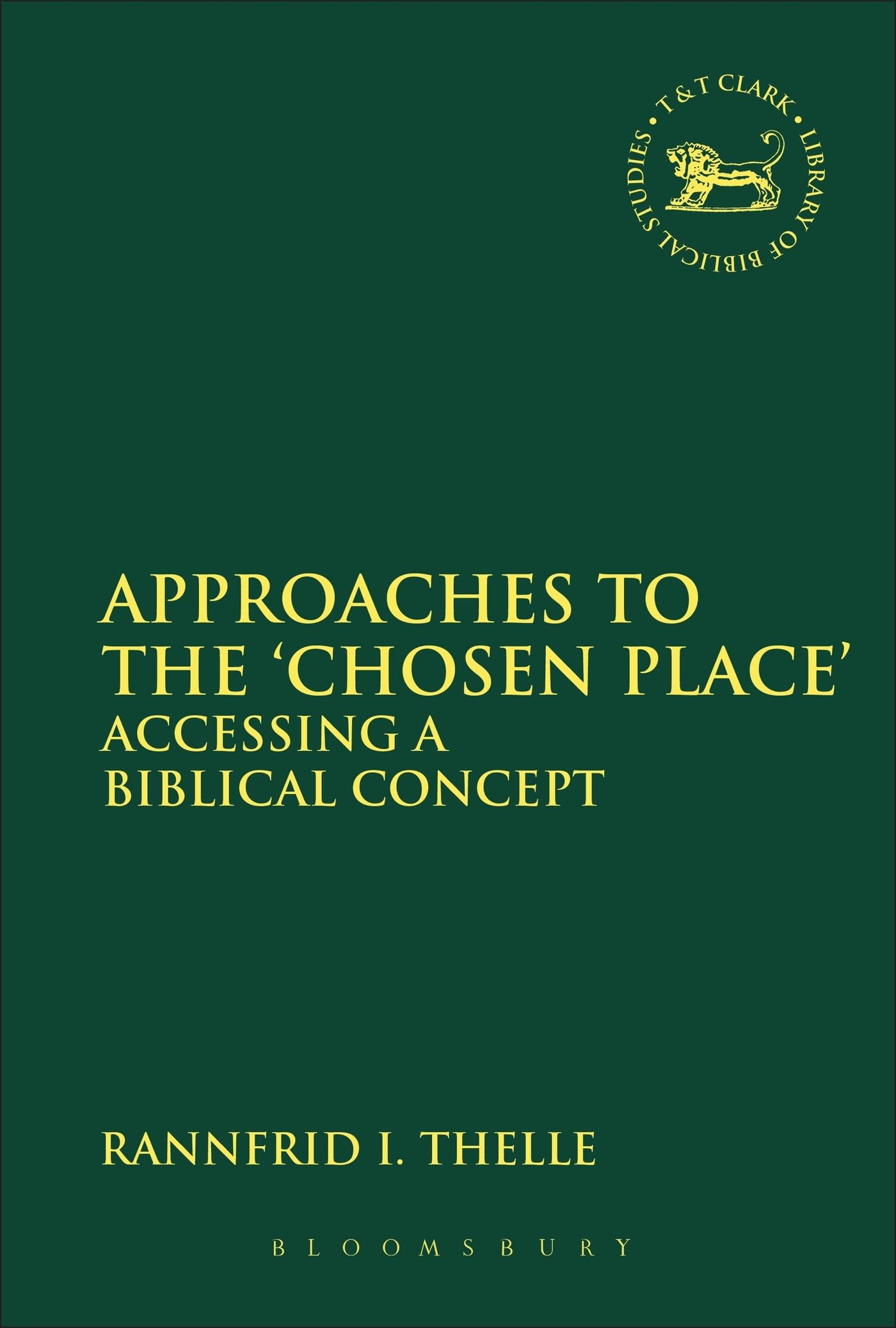 Approaches to the 'Chosen Place' Religion & Esotericism