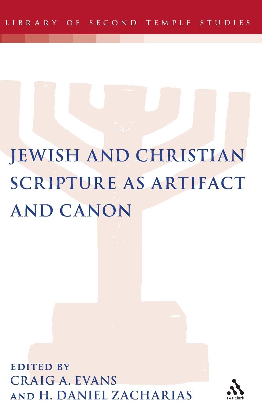 Jewish and Christian Scripture as Artifact and Canon Religion & Esotericism