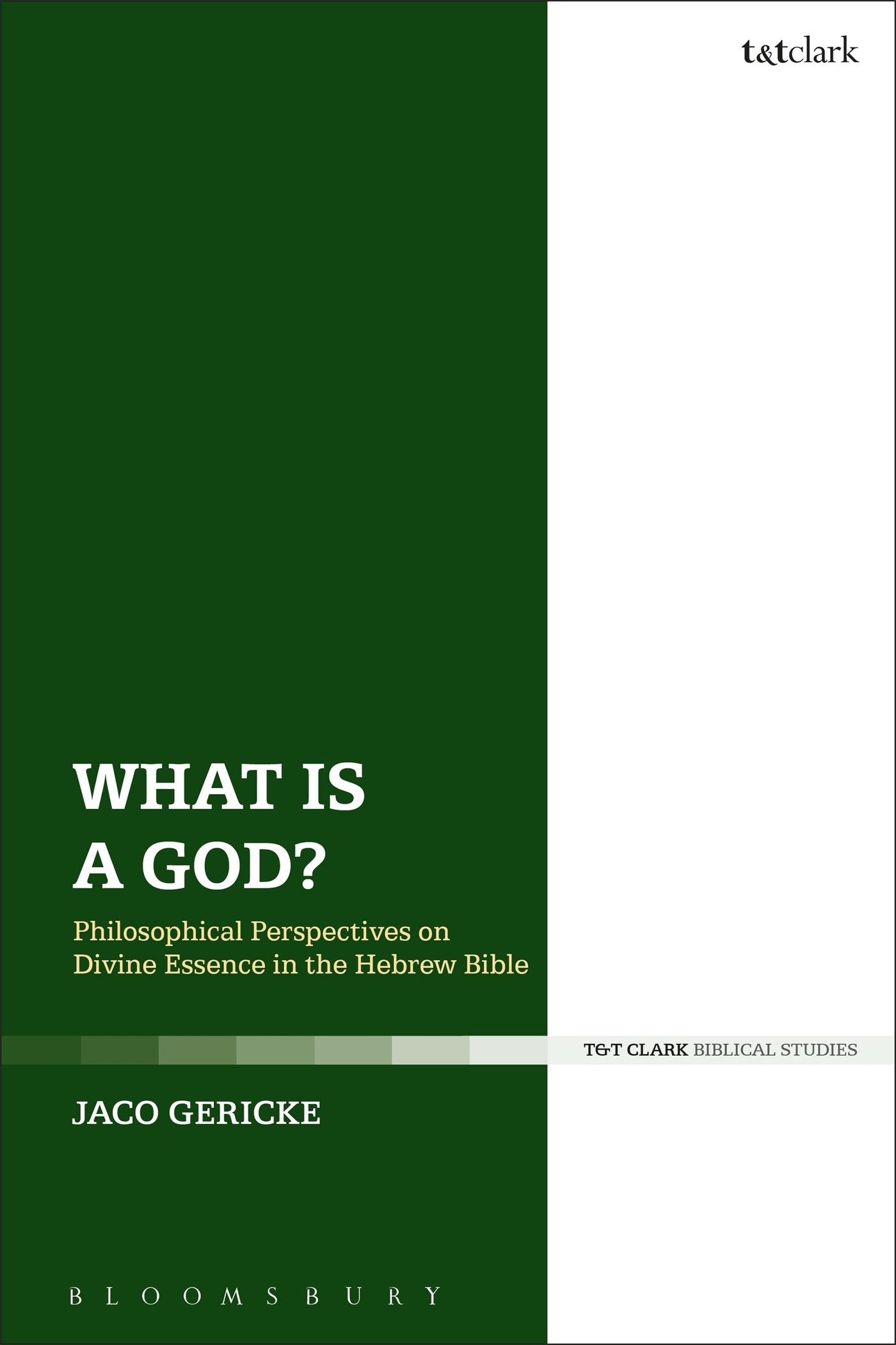 What is a God?: Philosophical Perspectives on Divine Essence in the Hebrew Bible Philosophy