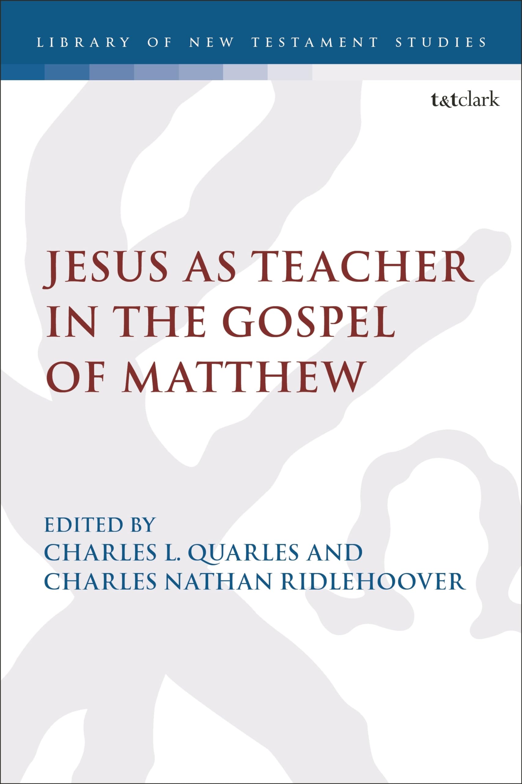 Jesus as Teacher in the Gospel of Matthew Religion & Esotericism