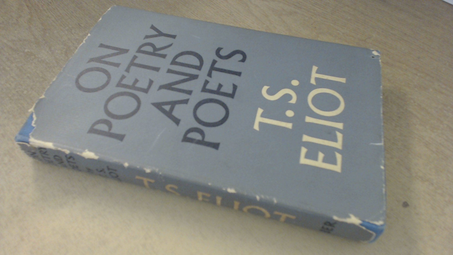 On Poetry and Poets Books