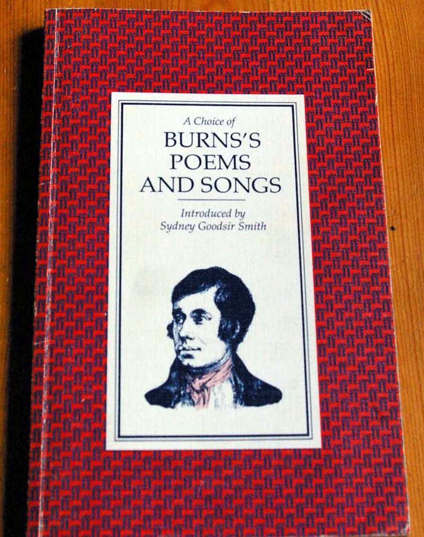 Choice of Burns' Poems and Songs Poetry