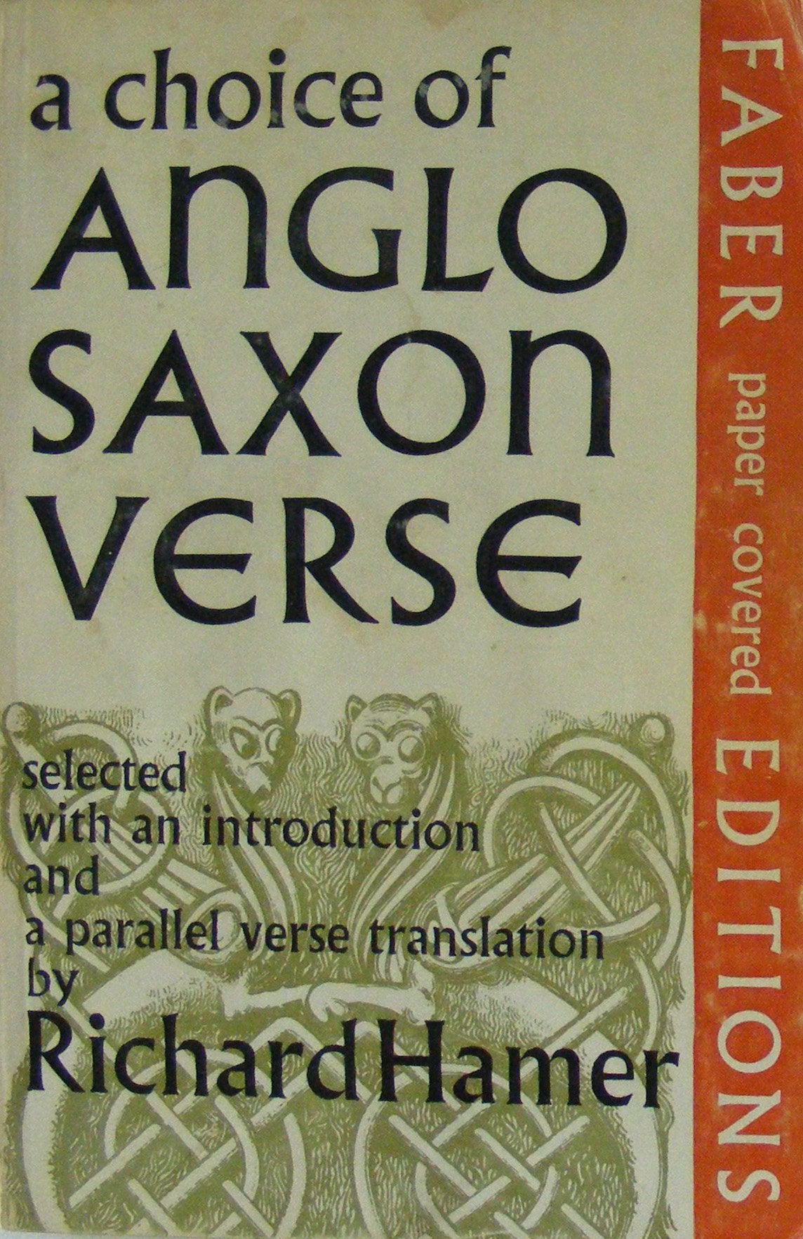 A Choice of Anglo-Saxon Verse Poetry
