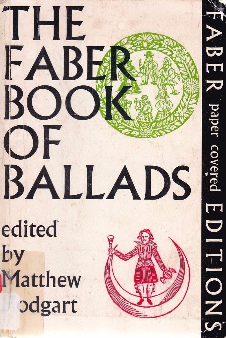 Faber Book of Ballads Contemporary literature
