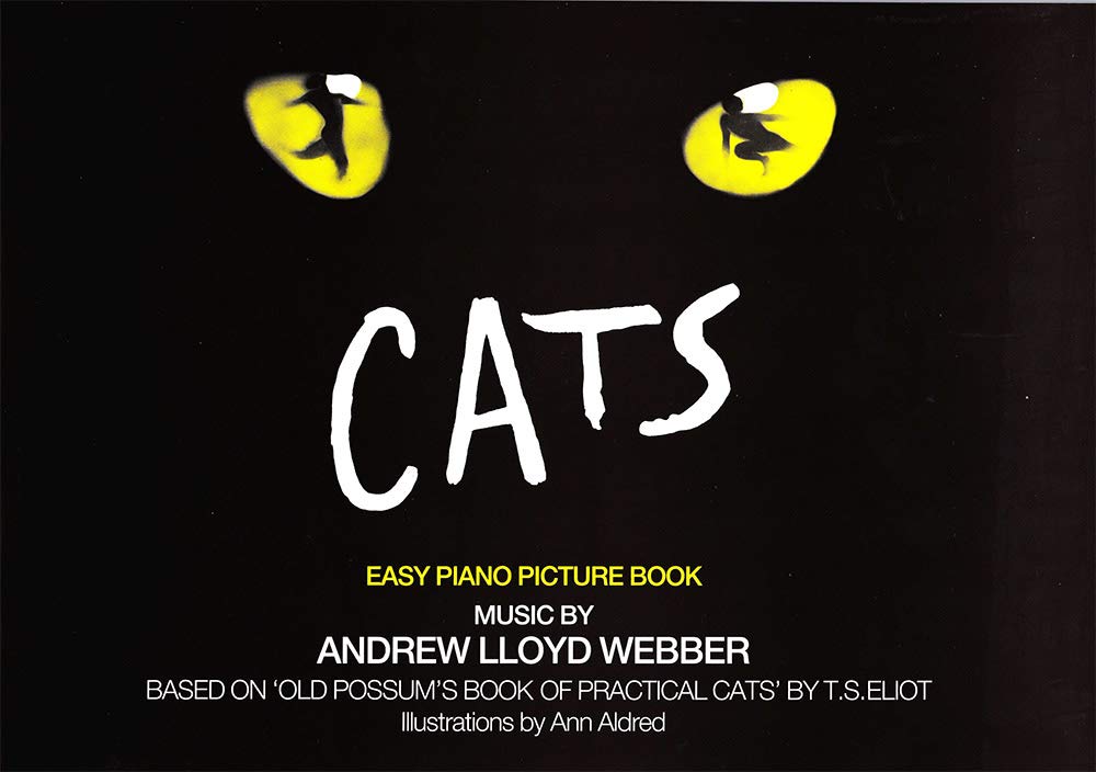 Cats easy piano picture book pvg pf piano book