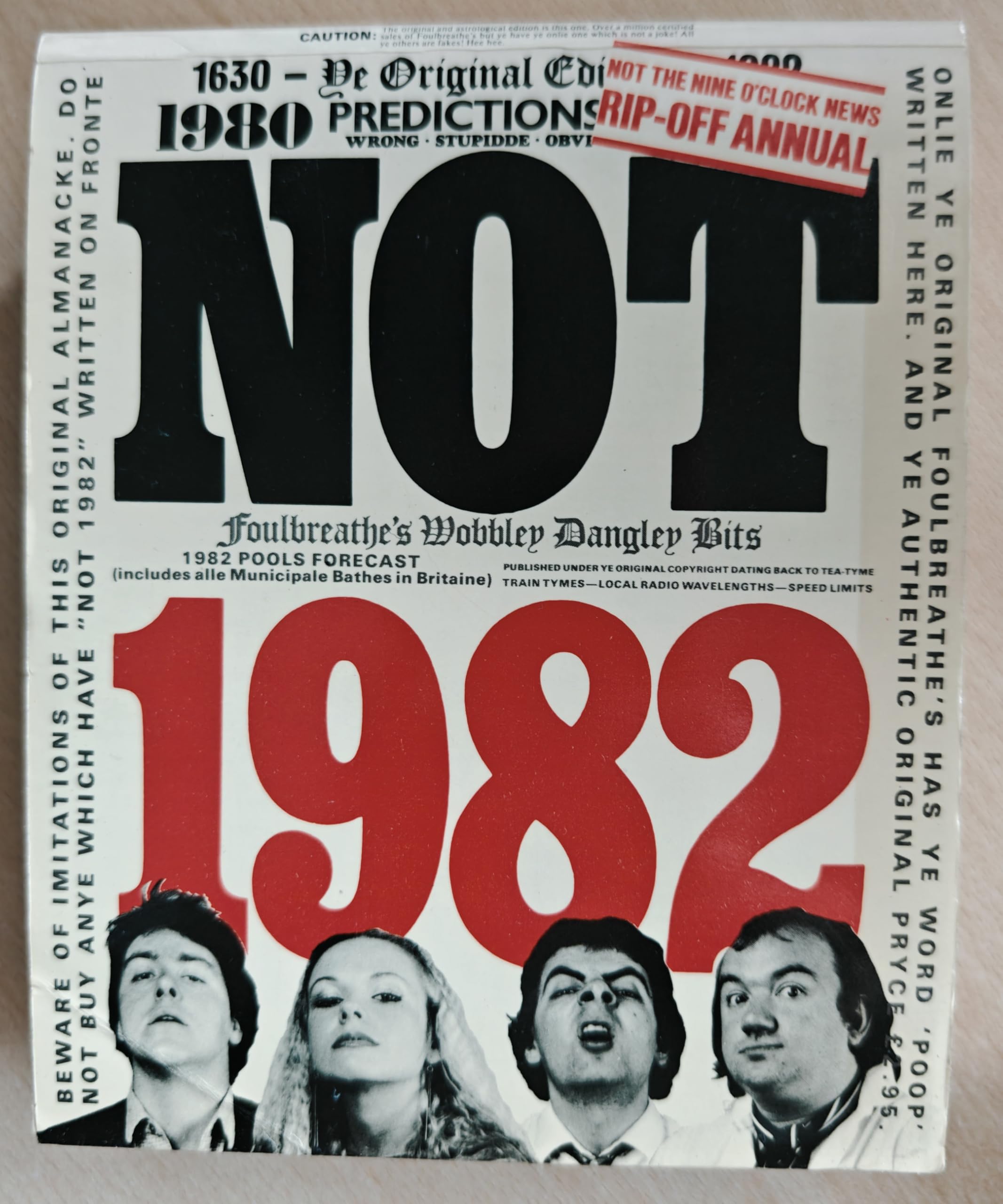 Not 1982. Not the 9 O'Clock News Books