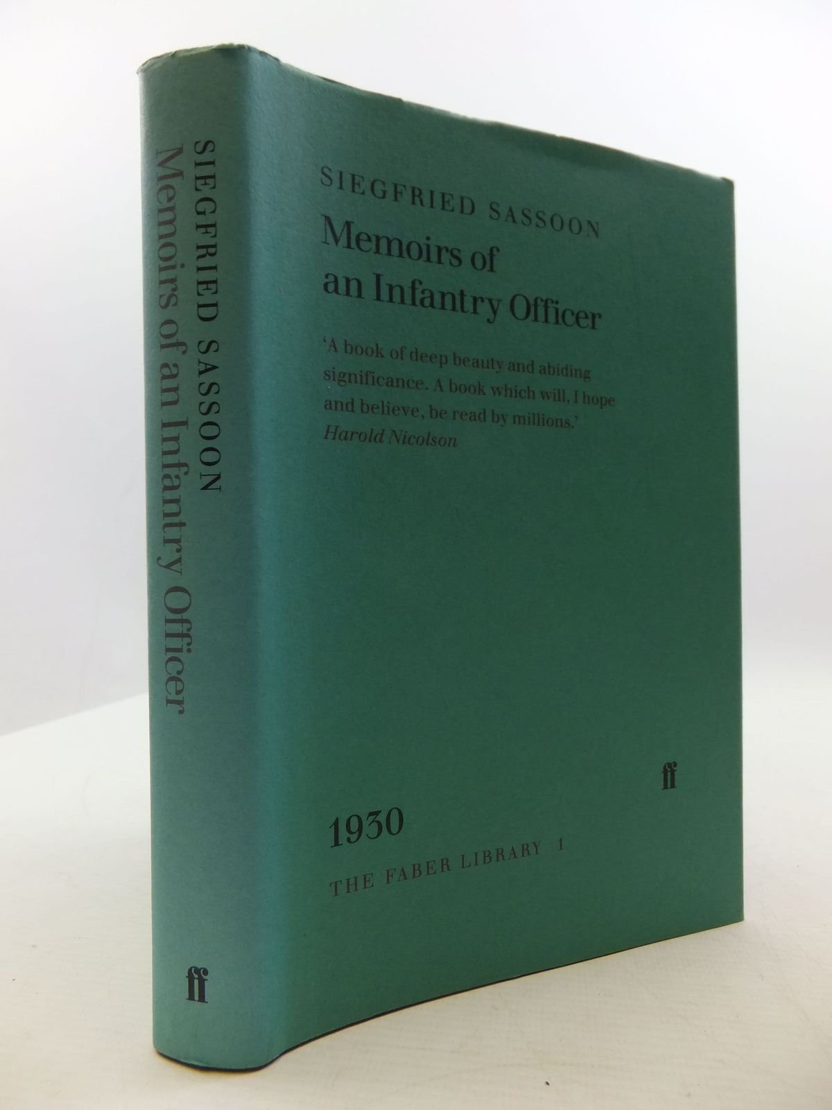 Memoirs of an Infantry Officer (Faber Library) Contemporary literature