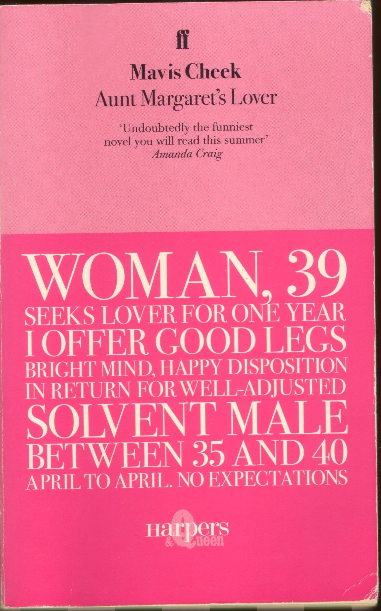 Aunt Margaret's Lover *Harpers* Books