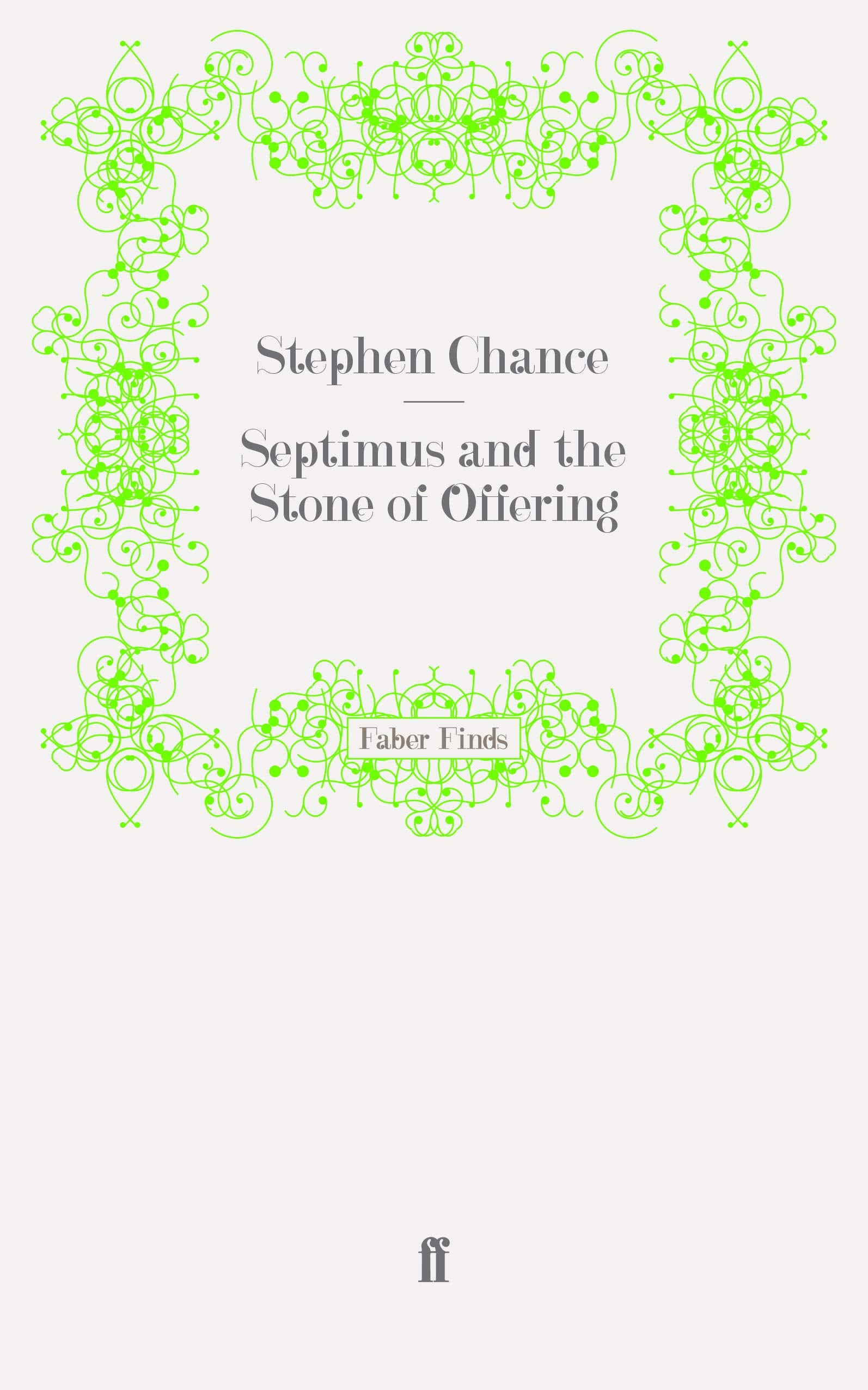 Septimus and the Stone of Offering book