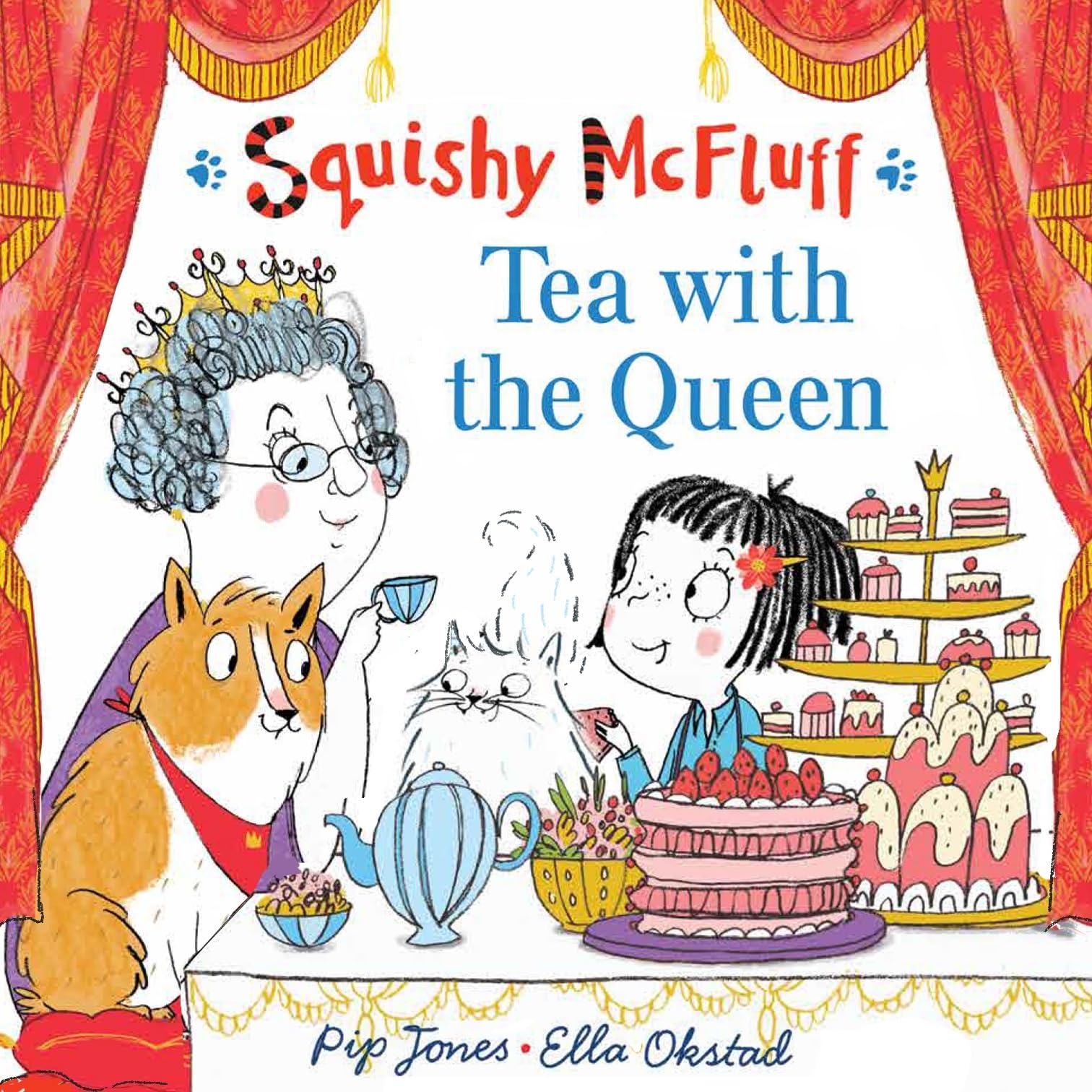 Squishy McFluff: Tea with the Queen (Squishy Mcfluff The Invisible Cat) Non-fiction