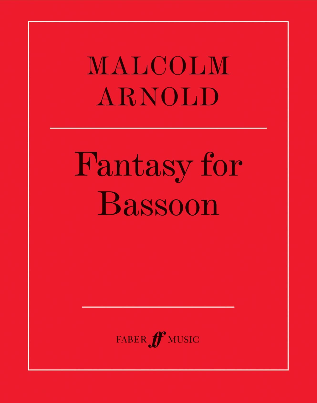 Fantasy for Bassoon: Parts (Faber Edition) Sheet Music