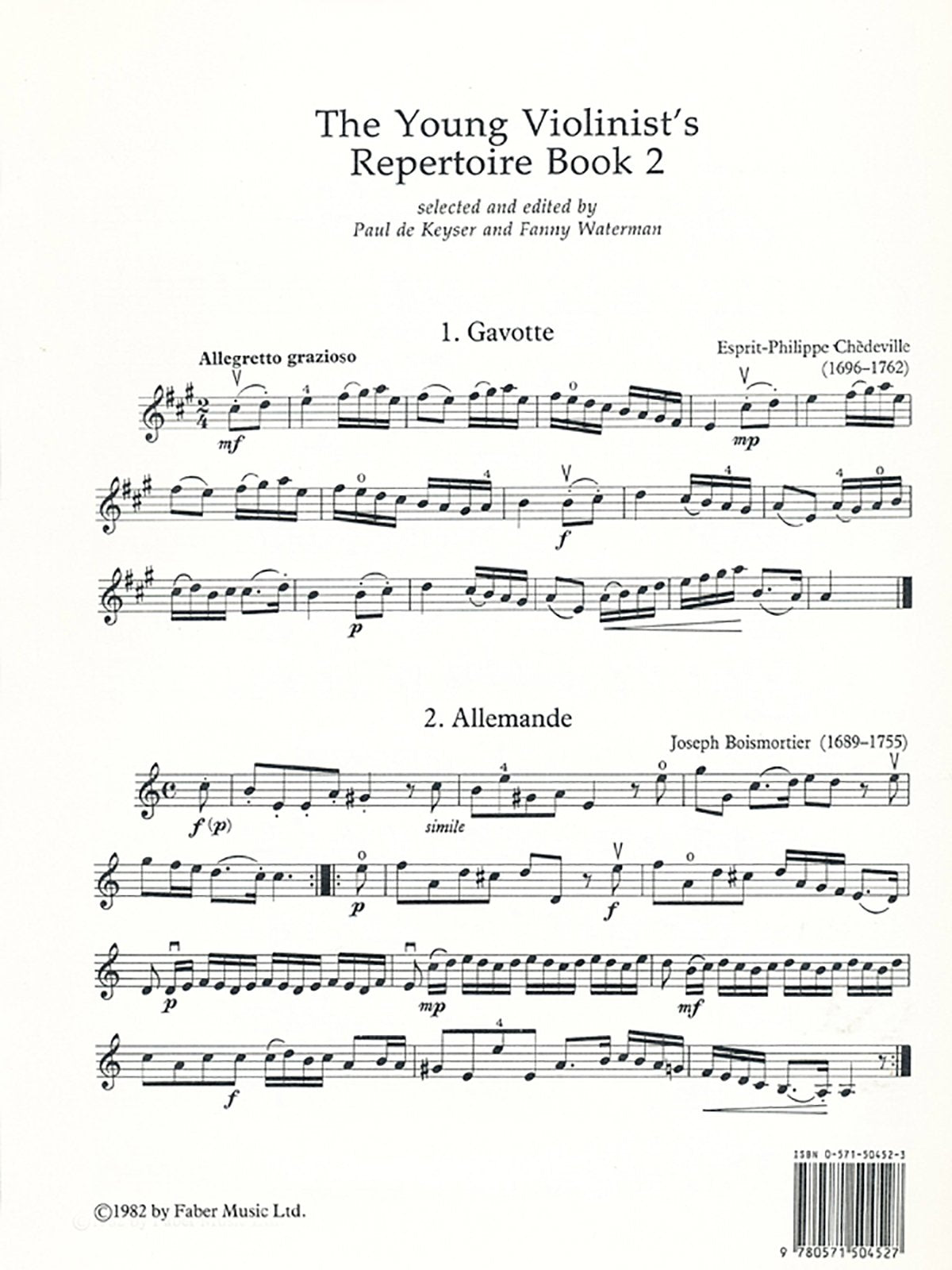Young Violinist's Repertoire: (Violin) Sheet Music