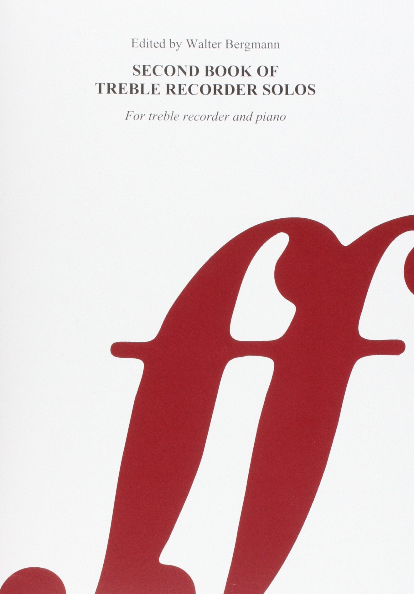 Second Book of Treble / Alto Recorder Solos Social Sciences