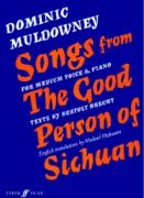 Songs from the Good Person of Sichuan Sheet Music