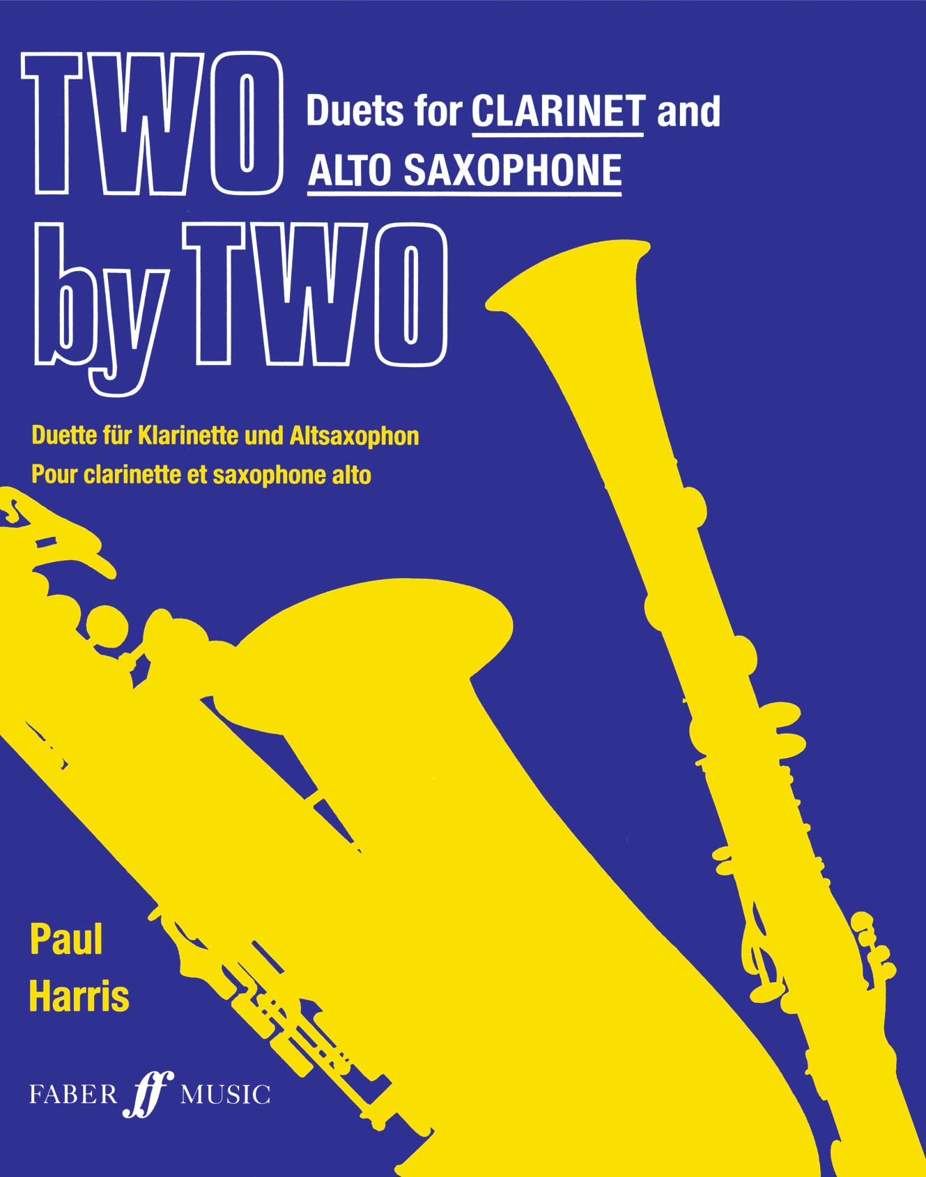 Two by Two: Mixed Ability Duets for Clarinet and Alto Saxophone book
