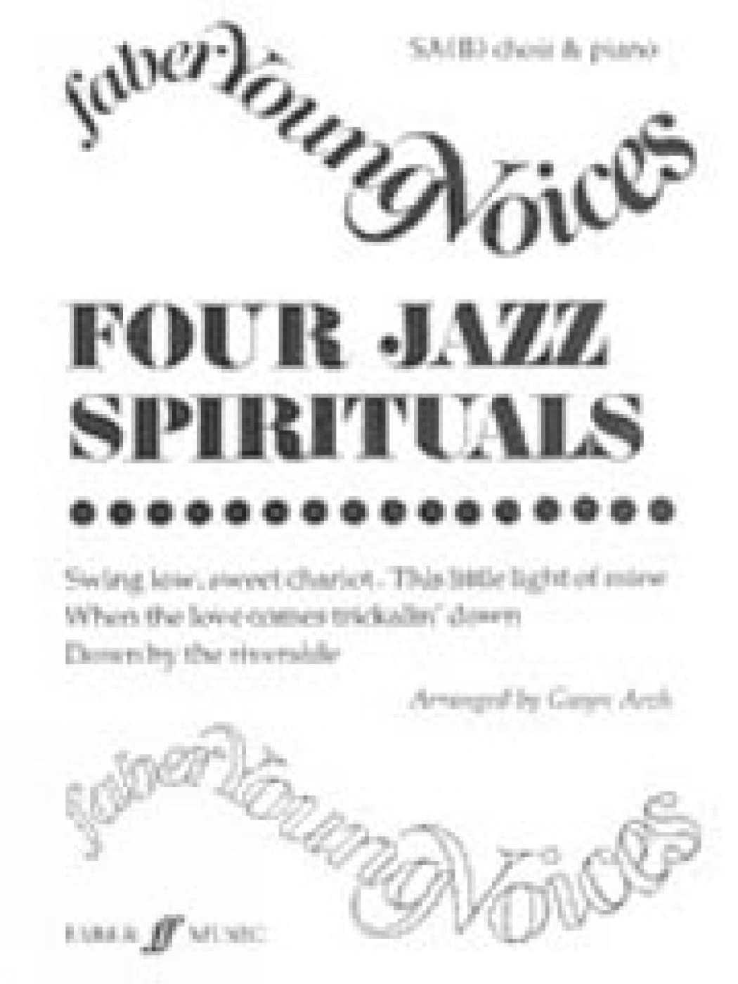 Four Jazz Spirituals: Sab Choir & Piano book