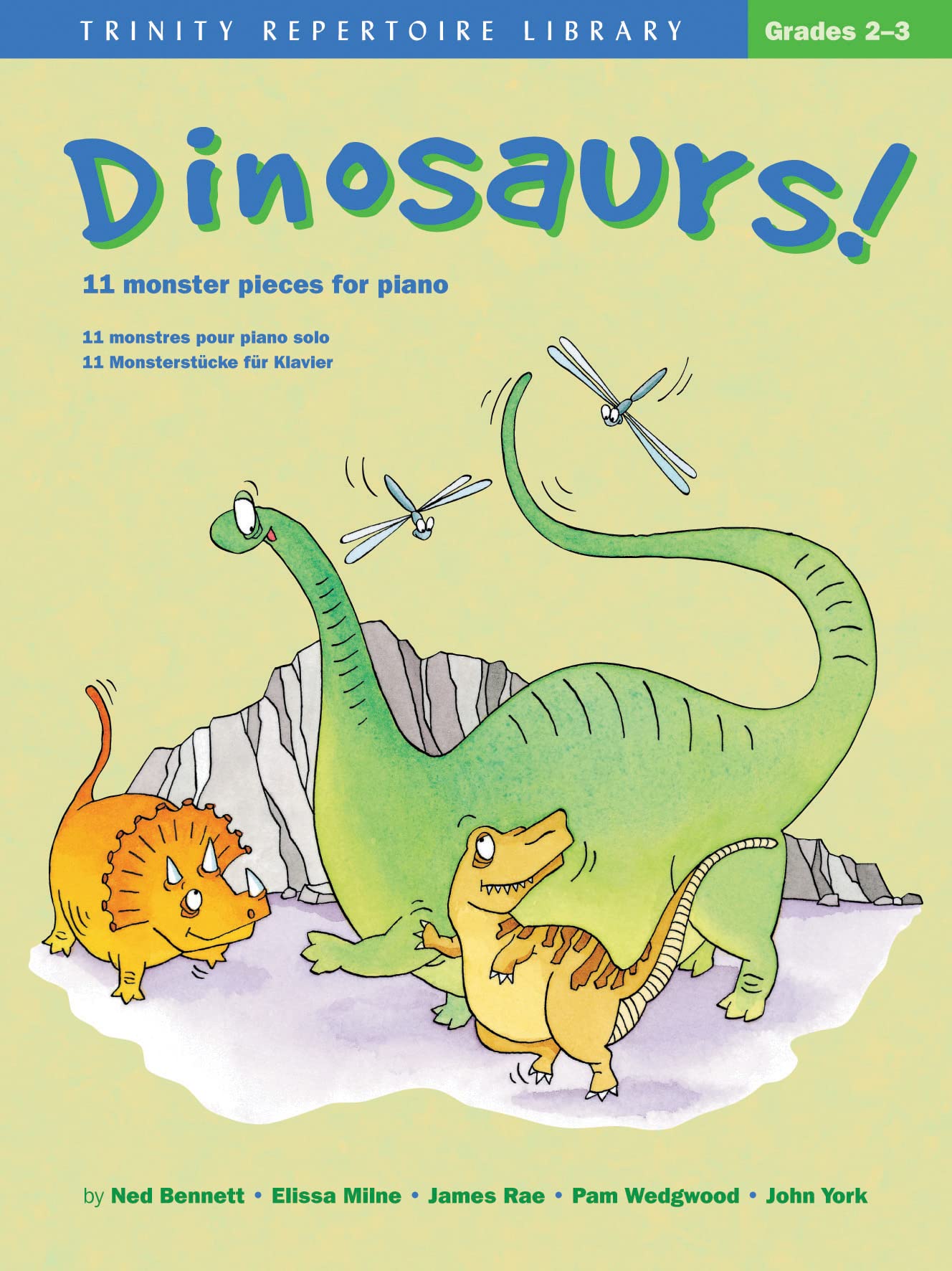 Dinosaurs!: 11 Monster Pieces for Piano: 11 Monster Pieces for Piano / 11 monstres pour piano solo / 11 Monsterstucke fur Klavier (Trinity Repertoire Library: Grades 2-3) Social Sciences