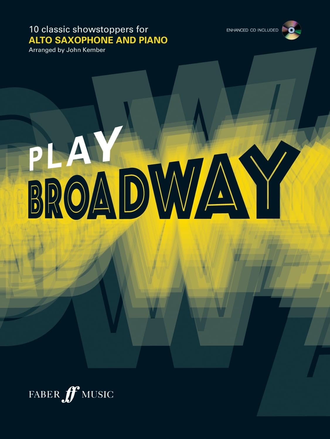 Product Image: Play broadway alto sax cd