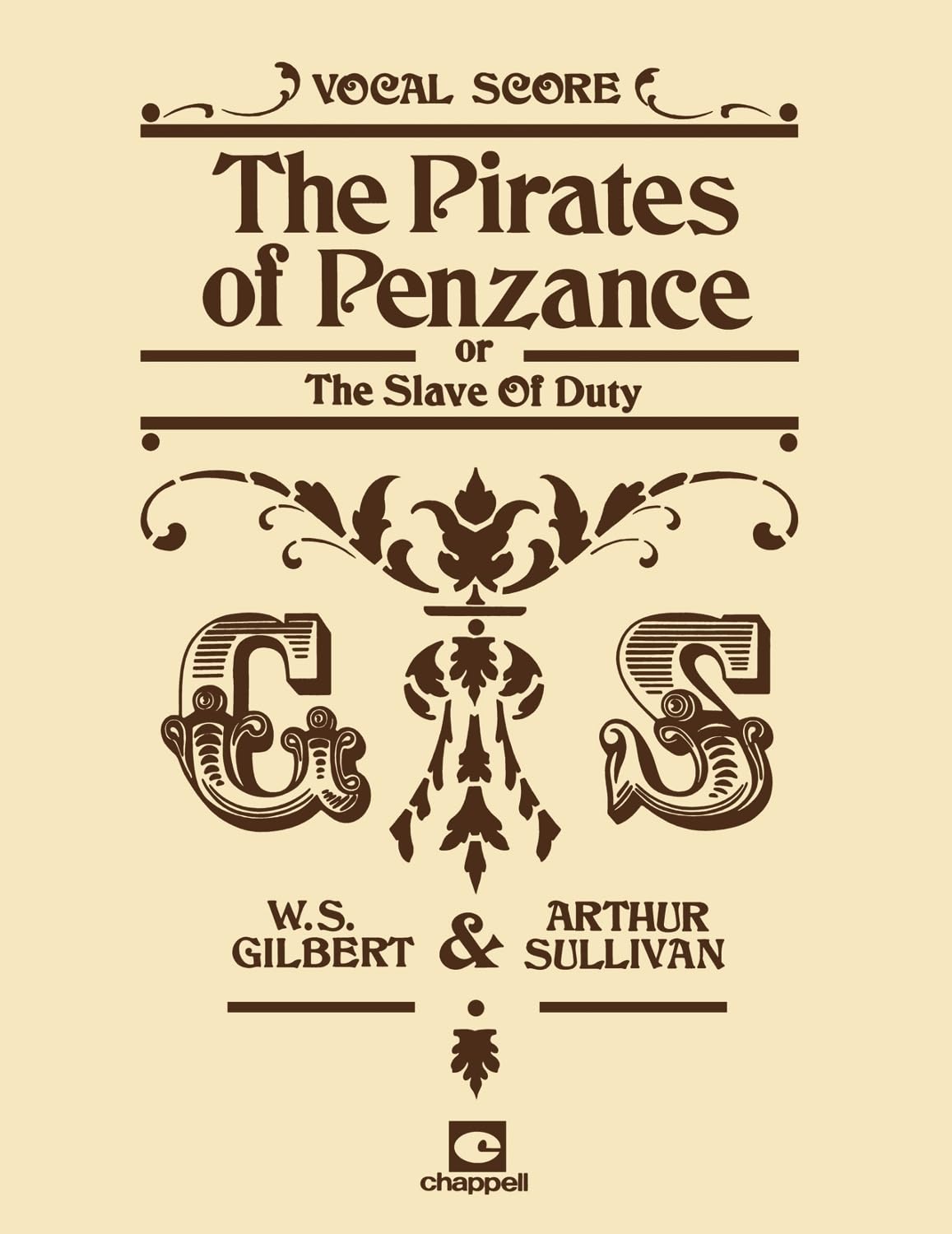 Pirates of Penzance: Vocal Score book