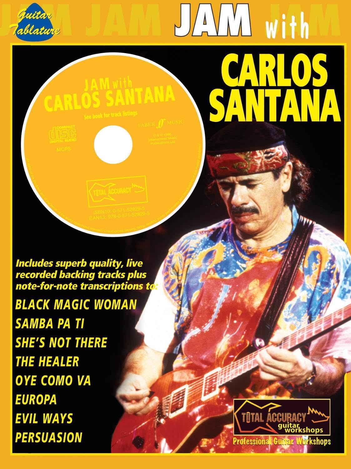 Jam With Carlos Santana: (Guitar Tab) Social Sciences