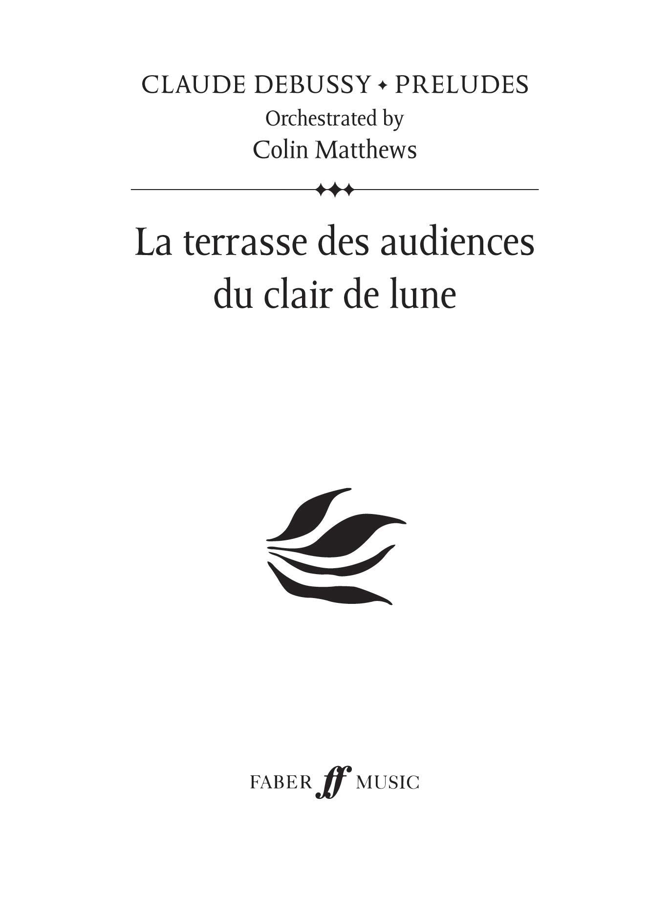 LA TERRASSE DES AUDIENCES PRELUDE 18 Social Sciences