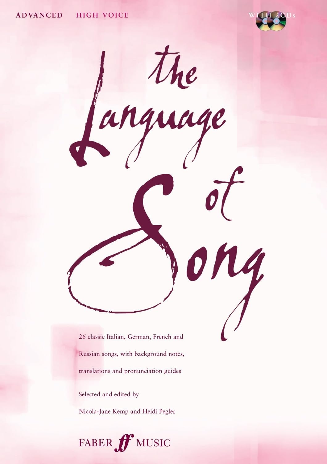 The Language Of Song: Advanced (High Voice) Sheet Music
